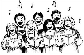 Church choir clip art Church choir clip art
